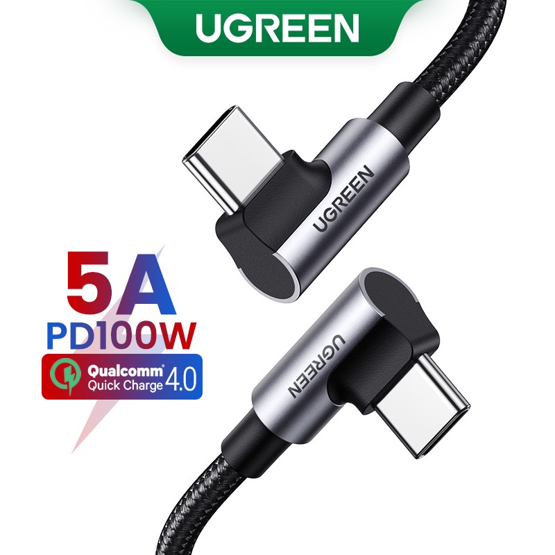 Jual Ugreen Kabel Data Type C Siku To Type C Siku Fast Charging W A