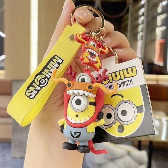 Jual WGK 081 Minion Gantungan Shio Minion Keychain 12 Shio