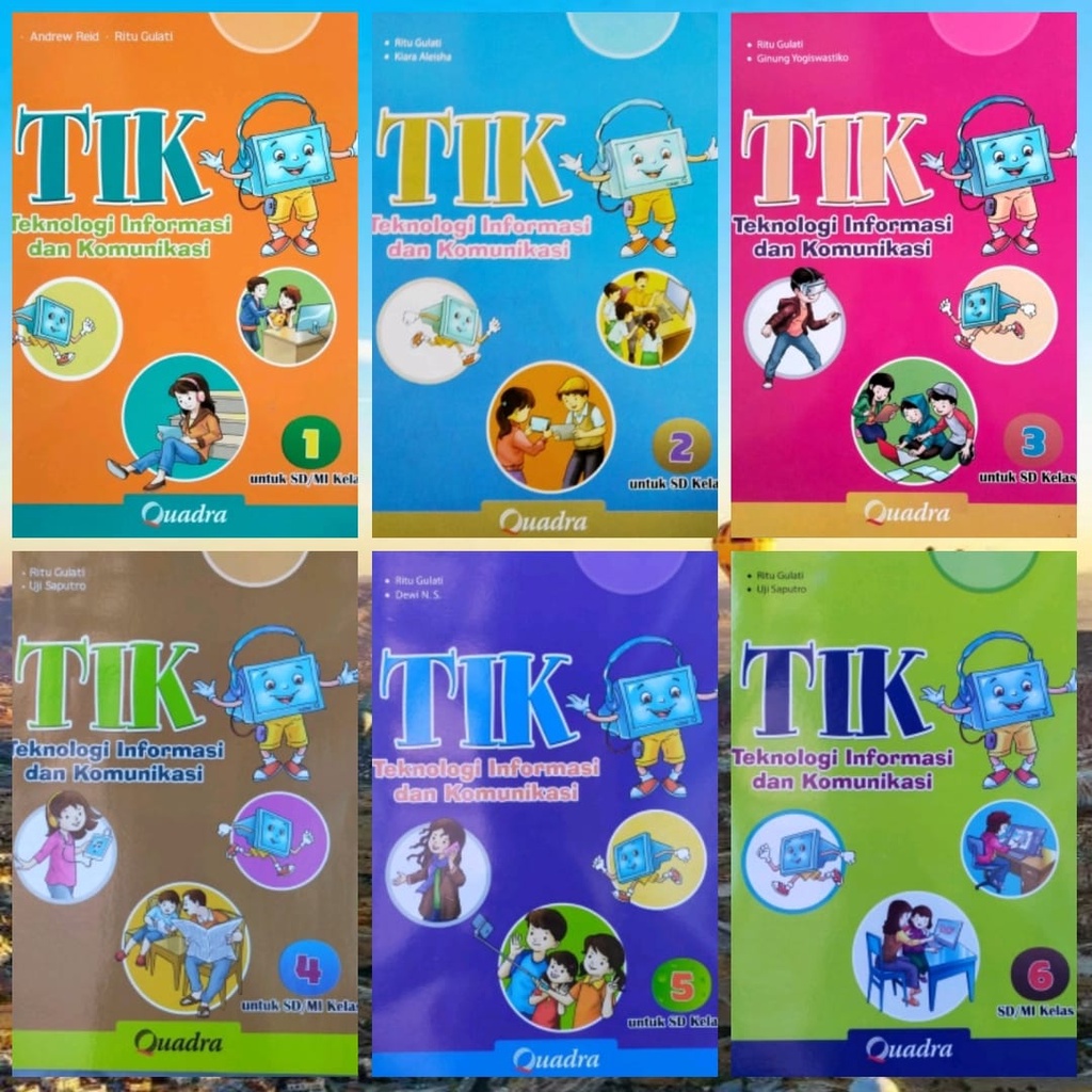 Jual Buku Teks TIK QUADRA Kelas Sampai 6 K13 Shopee Indonesia