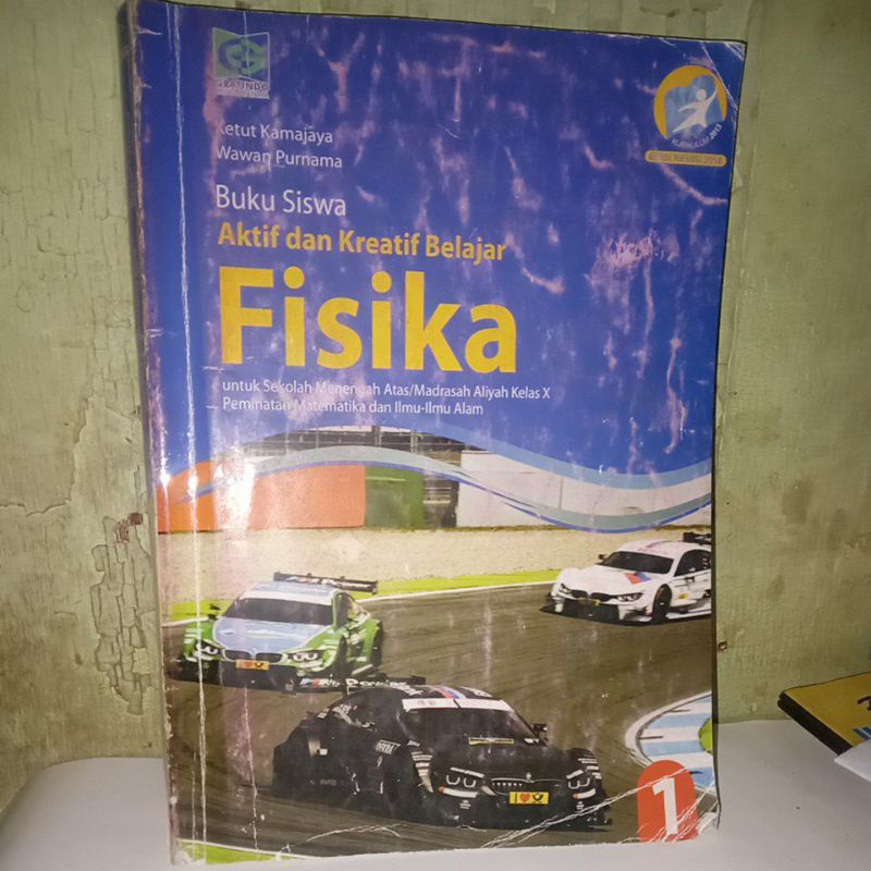 Jual Buku Siswa Aktif Dan Kreatif Belajar Fisika Untuk Sma Ma Kelas X