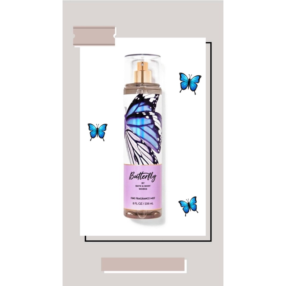 Jual BBW BUTTERFLY MIST 236ml Shopee Indonesia
