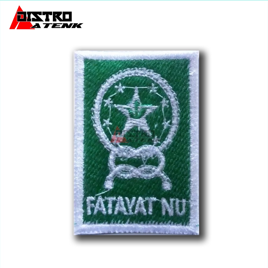 Jual Bedge Bet Bordir Logo Fatayat Nu Logo Atribut Emblem Patch