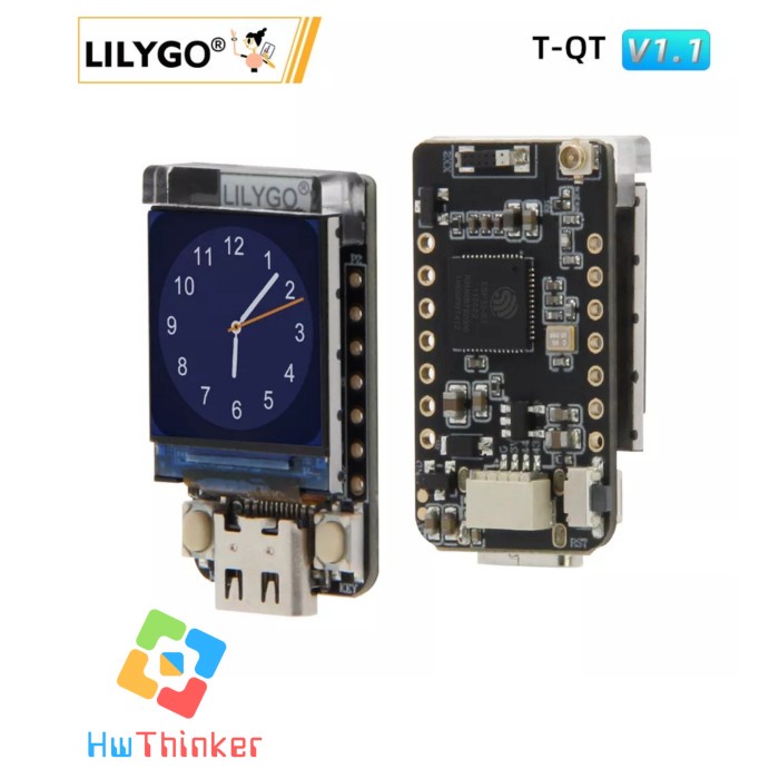 Jual LILYGO T QT V1 1 Pro ESP32 S3 0 85 Inch LCD Display WIFI