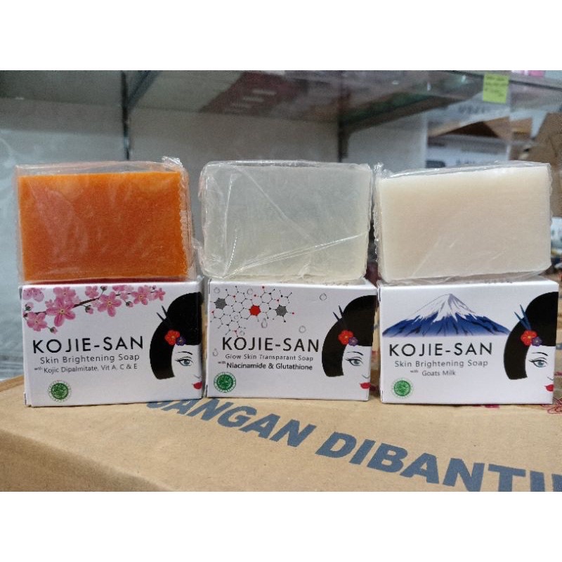 Jual 135 Gram Kojie San Skin Brightening Soap Sabun Batang Shopee