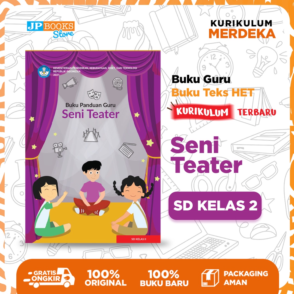 Jual Jp Books Buku Guru Teks Het Kurmer Sekolah Seni Teater Sd Kelas