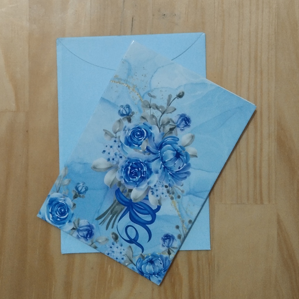 Jual Kartu Ucapan Sansan Wawa Flower Gift Card Greeting Card