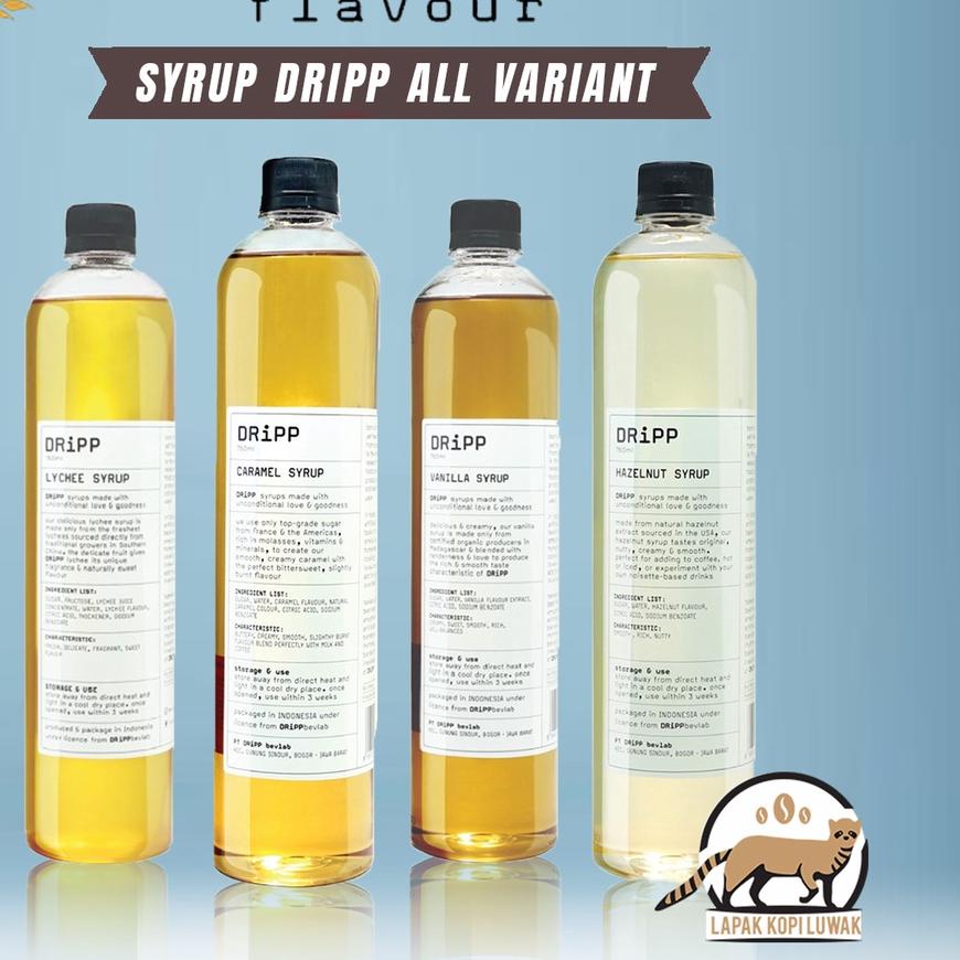 Jual Sale Dripp Syrup All Variant Sirup Dripp Pandan Caramel