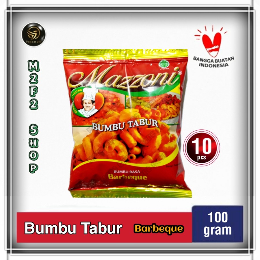 Jual Mazzoni Bumbu Tabur Barbeque Sachet Gr Kemasan Renceng