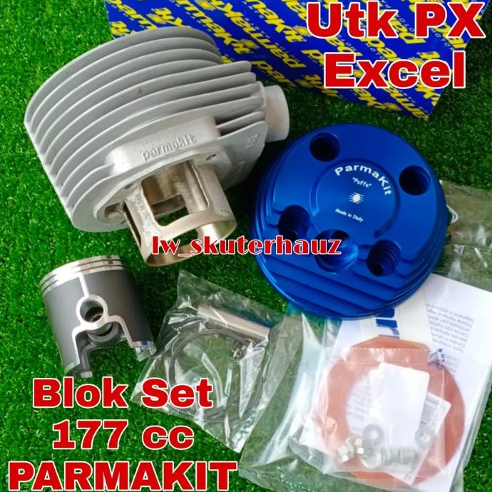 Jual Blok Set Parmakit Cc Utk Upgrade Vespa Largeframe Px Excel