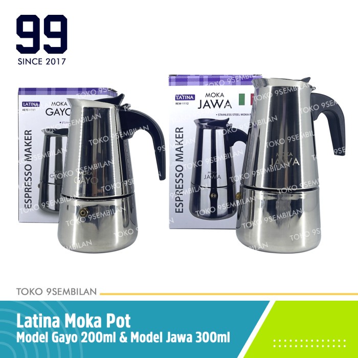 Jual Latina Rew Moka Jawa Mokapot Ml Moka Pot Cup Ml