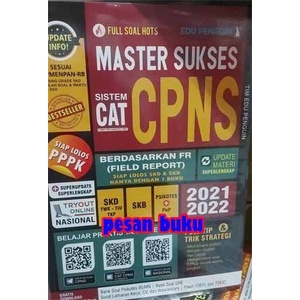 Jual Buku Master Sukses CAT CPNS 2021 2022 Shopee Indonesia