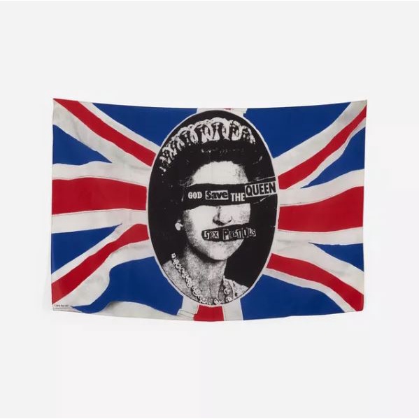 Jual Bendera English Rock Band Sex Pistols God Save The Queen Poster