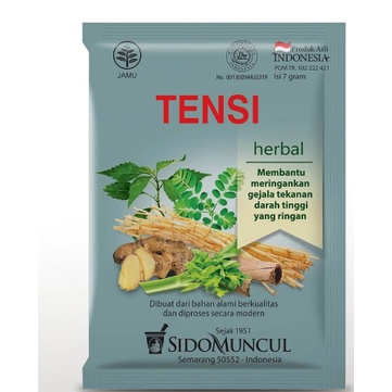 Jual Jamu Tensi Sido Muncul Isi Sachet Untuk Membantu Meringankan