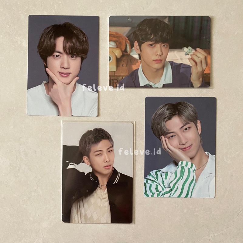 Jual Ready Stock Official Mini Photocard Mpc Bts Txt Fanlive Muster