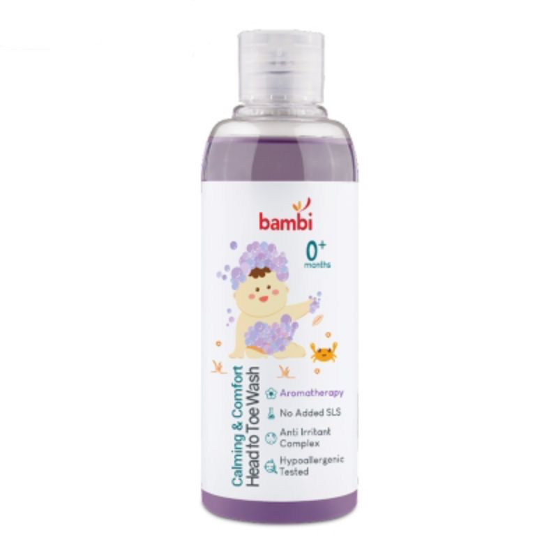 Jual Bambi Baby Calming Comfort Head To Toe Wash Ml Sabun