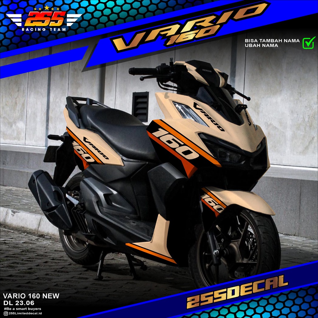 Jual COD Decal Sticker Honda Vario New 160 Fullbody 2022 Dekal