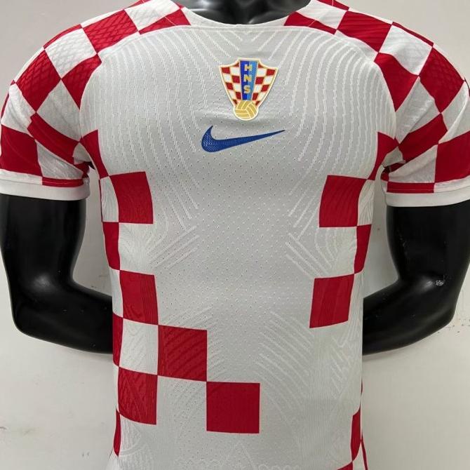 Jual JERSEY BOLA KROASIA CROATIA HOME PLAYER ISSUE PI 2022 2023