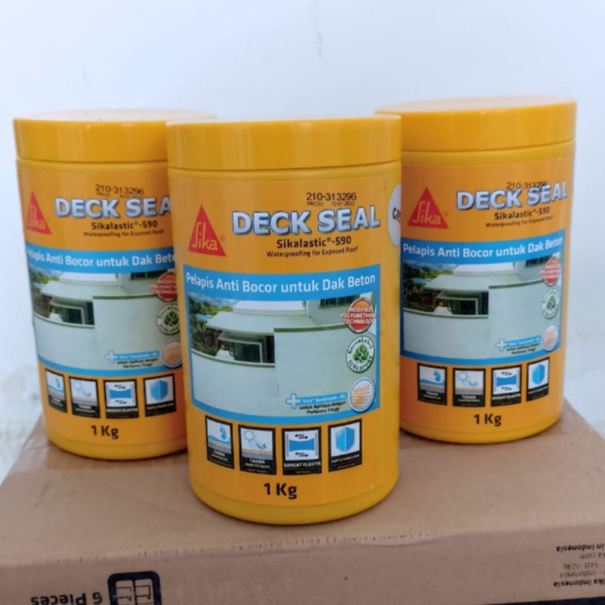 Jual Sika Deck Seal Sikalastic 590 Waterproofing Pelapis Anti Bocor