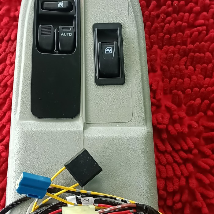 Jual Switch Saklar Power Window Universal Dua Pintu Dan Amrest