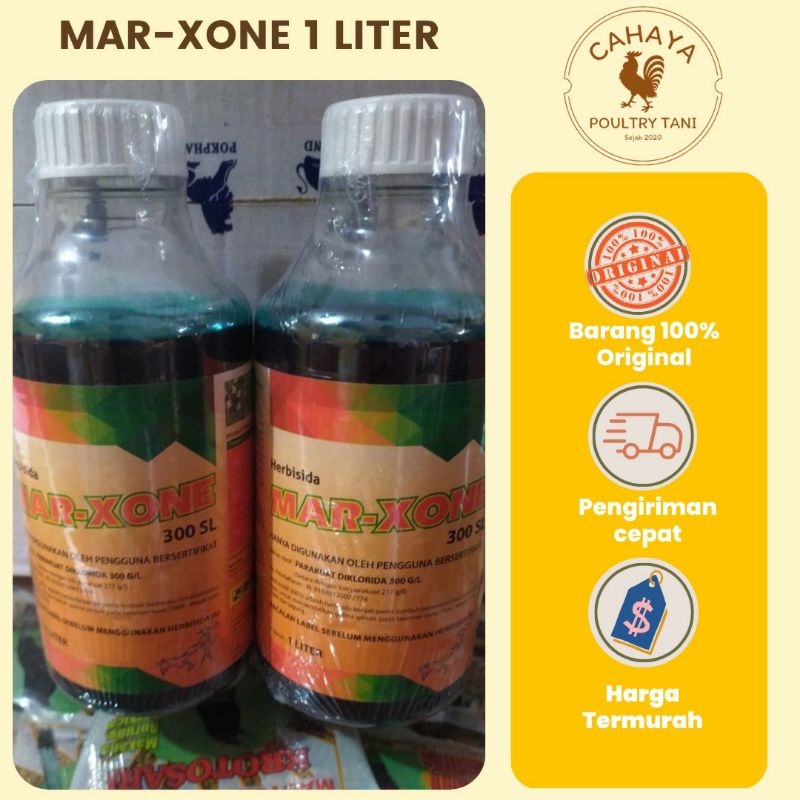 Jual Herbisida Marxone Sl Liter Pengendali Gulma Shopee Indonesia