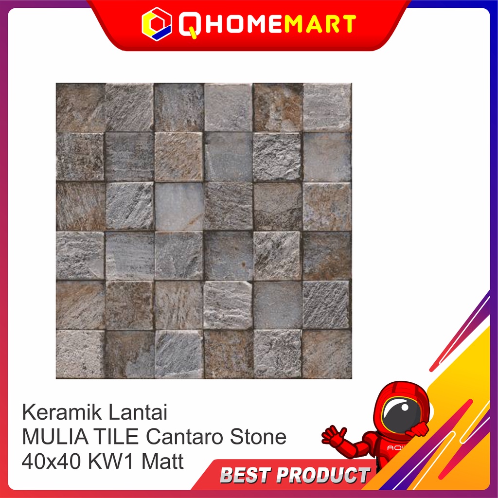 Jual Keramik Lantai Mulia Tile Cantaro Stone X Kw Matt Shopee