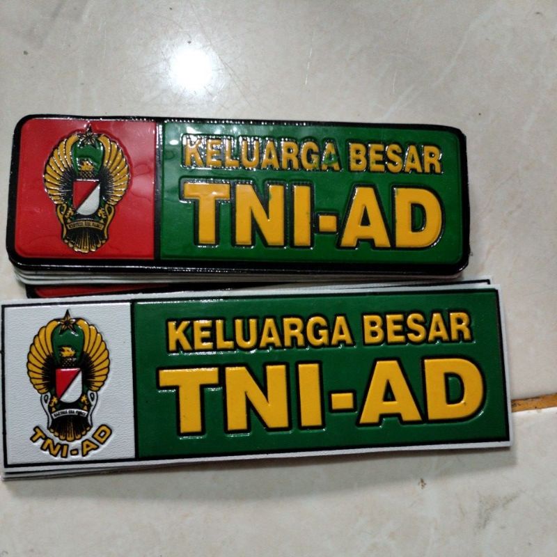 Jual Stiker Mobil Motor Tni Ad Shopee Indonesia