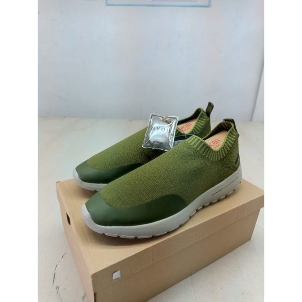 Jual Sepatu Slip On Wakai Gyou Pria Wanita Olive Shopee Indonesia