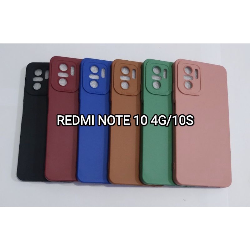 Jual Case Macaron Redmi Note 10 4G Redmi Note 10S Softcase Pro Camera