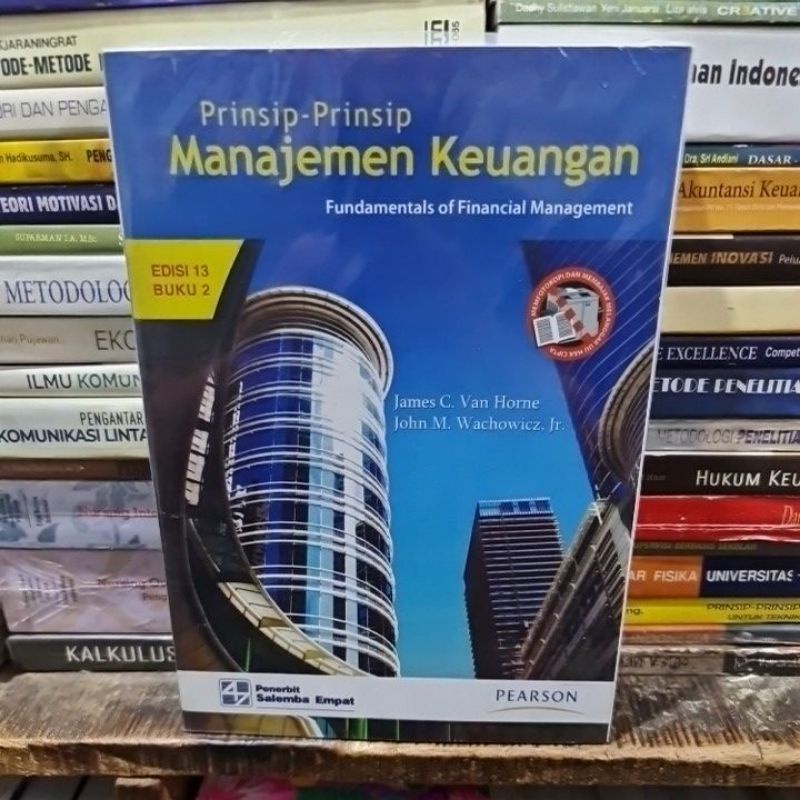 Jual Prinsip Prinsip Manajemen Keuangan Buku 2 Edisi 13 By James C Van