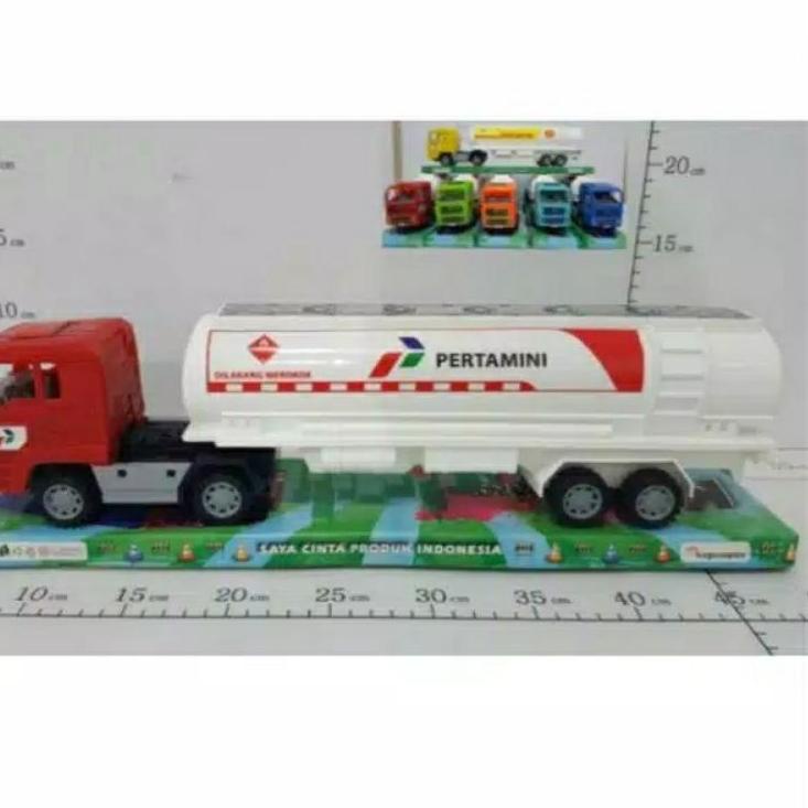 Jual Tc Mainan Truck Tangki Pertamina Ukuran Sedang No Serba Murah