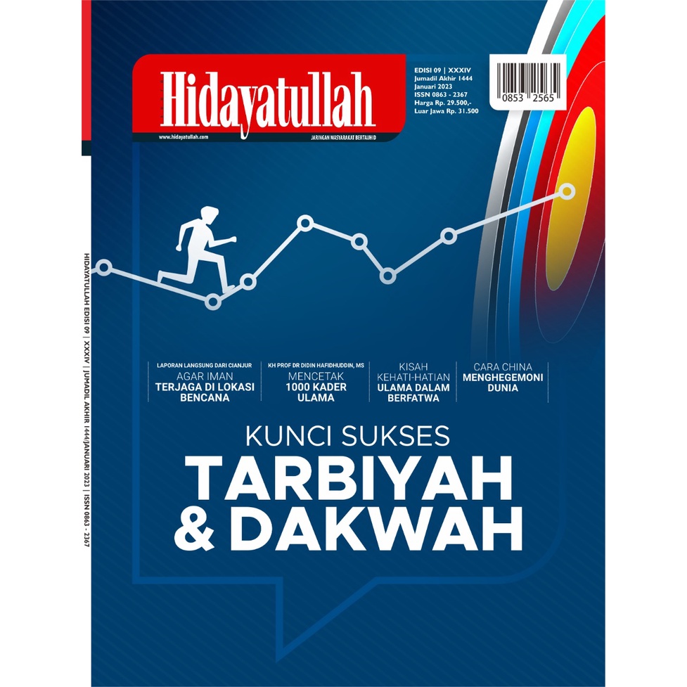 Jual Majalah Hidayatullah Edisi Januari Tarbiyah Dan Dakwah