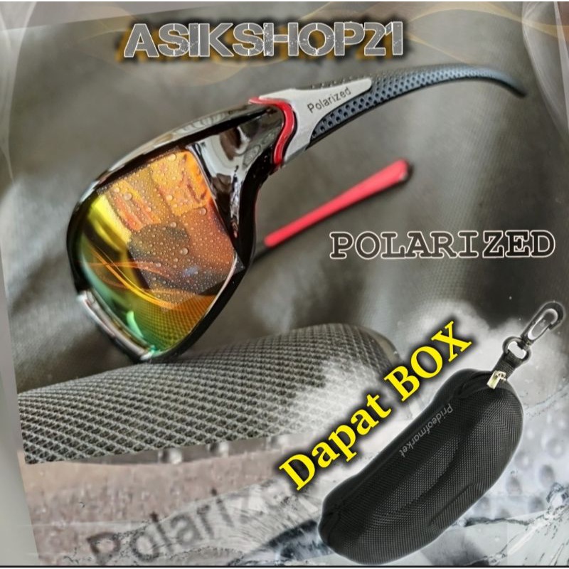 Jual Kacamata Polarized Anti Silau UV Bersepeda Memancing Paser