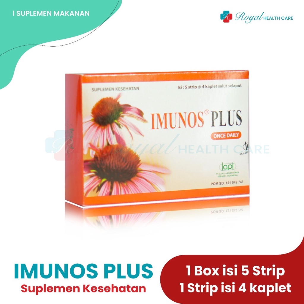 Jual IMUNOS PLUS STRIP 4 Tablet Membantu Memelihara Daya Tahan Tubuh