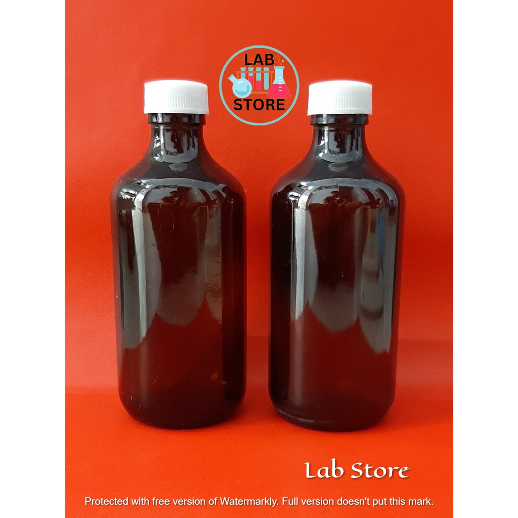 Jual Botol Sirup 300ml Botol Sirup Coklat 300ml Botol Kaca Amber