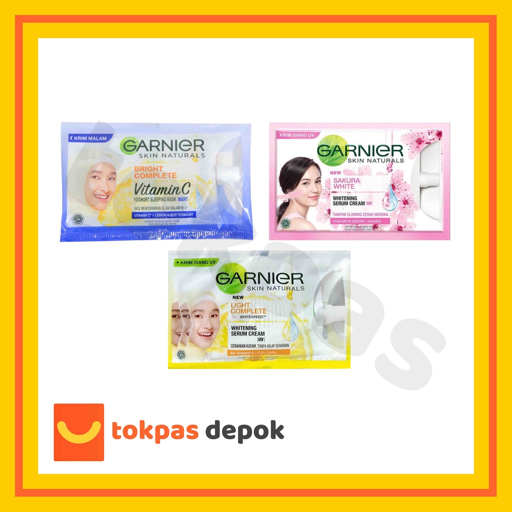 Jual Garnier Skin Naturals Light Complete Sakura White Whitening