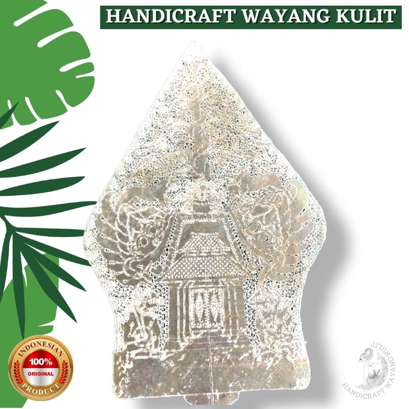 Jual Wayang Kulit Gebingan Putihan Gunungan Kayon Ukuran Cm Shopee