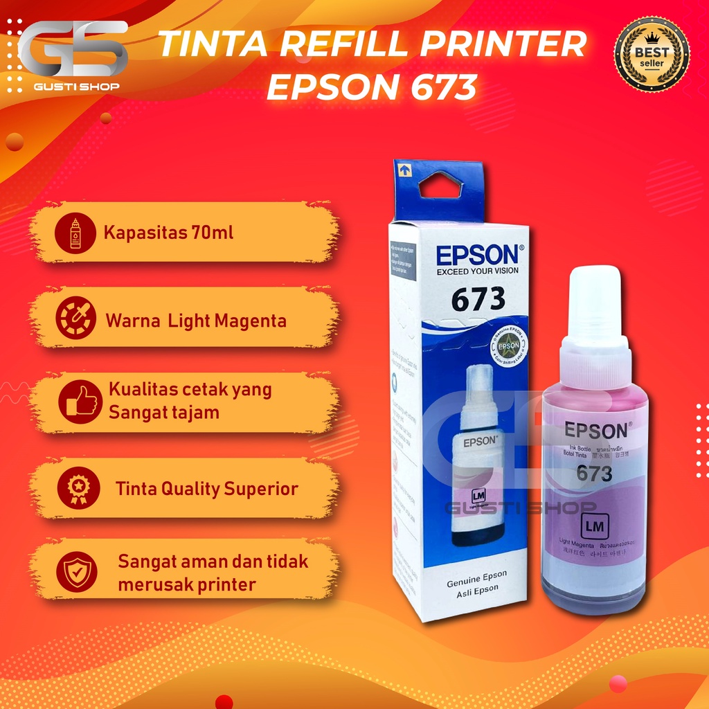 Jual Tinta Epson Refill Printer L L L L L Shopee