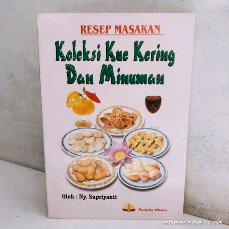 Jual Buku Original Murah Buku Resep Masakan Koleksi Kue Kering Dan