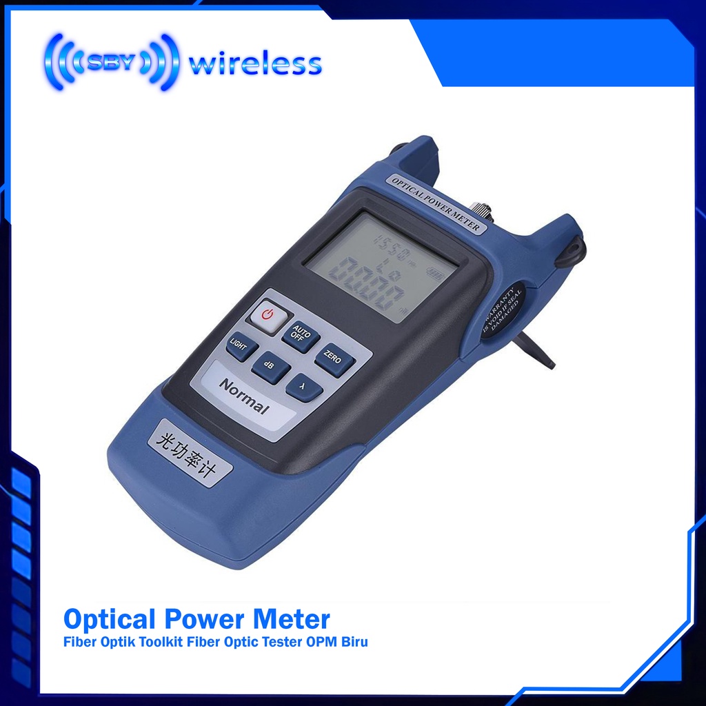 Jual Optical Power Meter Fiber Optik Toolkit Fiber Optic Tester OPM