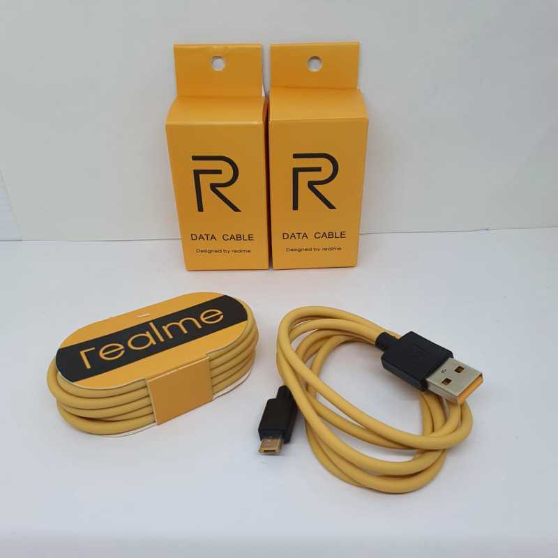 Jual Kabel Data Realme Orange Fast Charging Vooc Charging Original