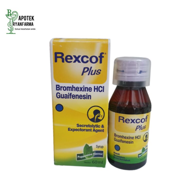 Jual Rexcof Plus Sirup Rasa Pepermint 60ml Reksop Plus Rekop Plus