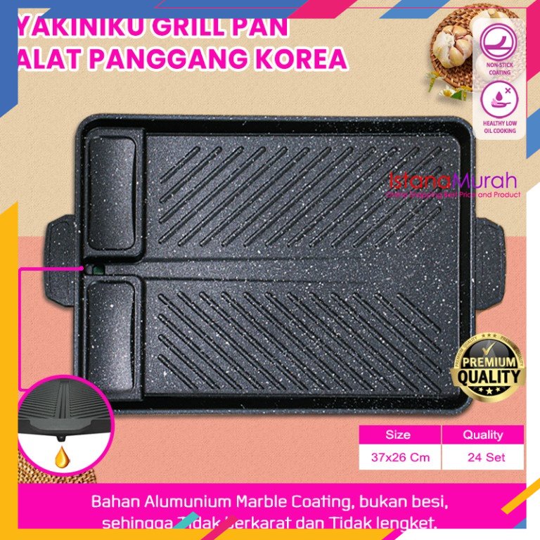 Jual PAKET SET TEMPAT BAKAR GRILL TAHUN BARU 2022 YAKINIKU MULTI BBQ