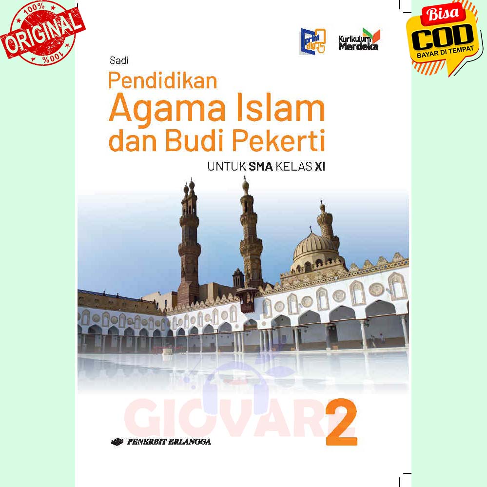 Jual Buku Pendidikan Agama Islam Kelas Erlangga Kurikulum Merdeka