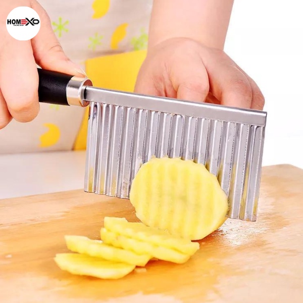 Jual Homexo Pisau Cutter Slicer Zigzag Bergelombang Bergerigi Pemotong