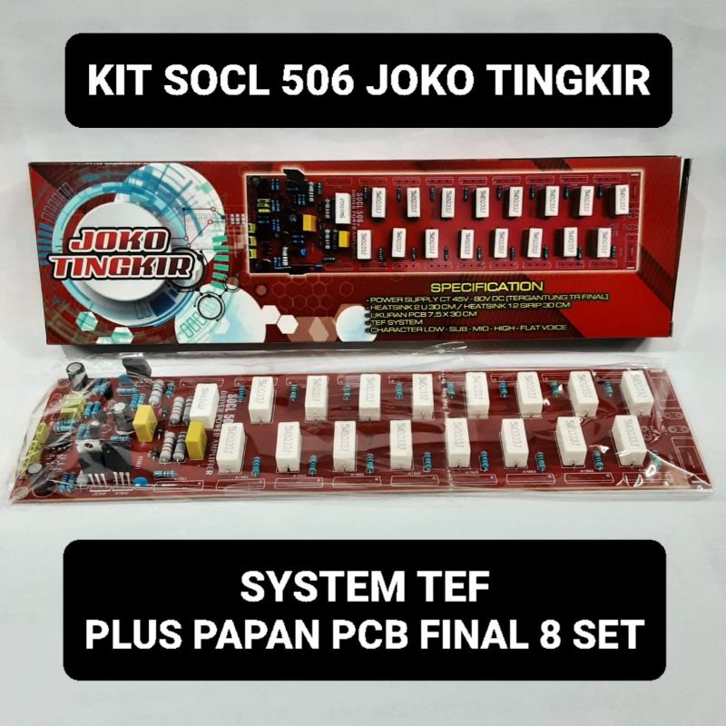 Jual Kit Driver SOCL 506 TEF JOKO TINGKIR Power Super OCL 506 Fiber