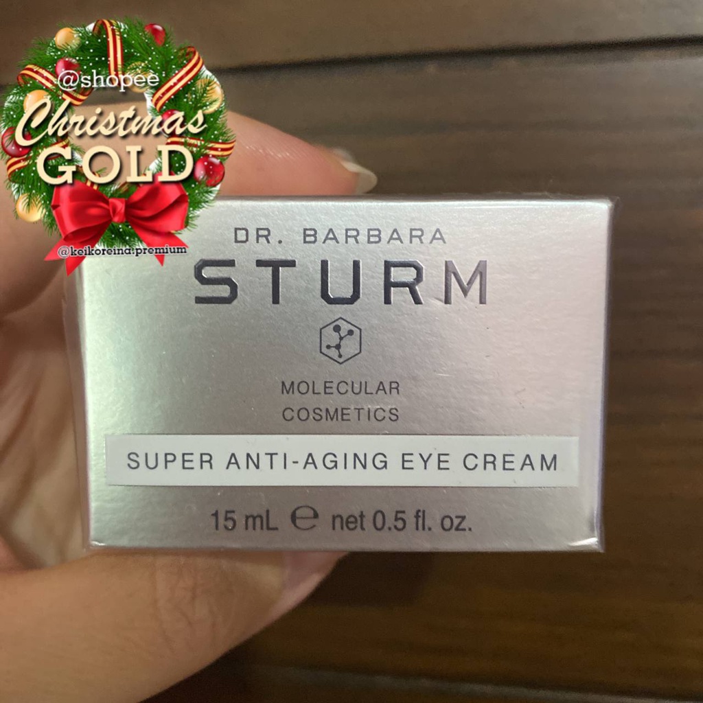 Jual Dr Barbara Sturm Super Anti Aging Eye Cream Isi 15 Ml Shopee