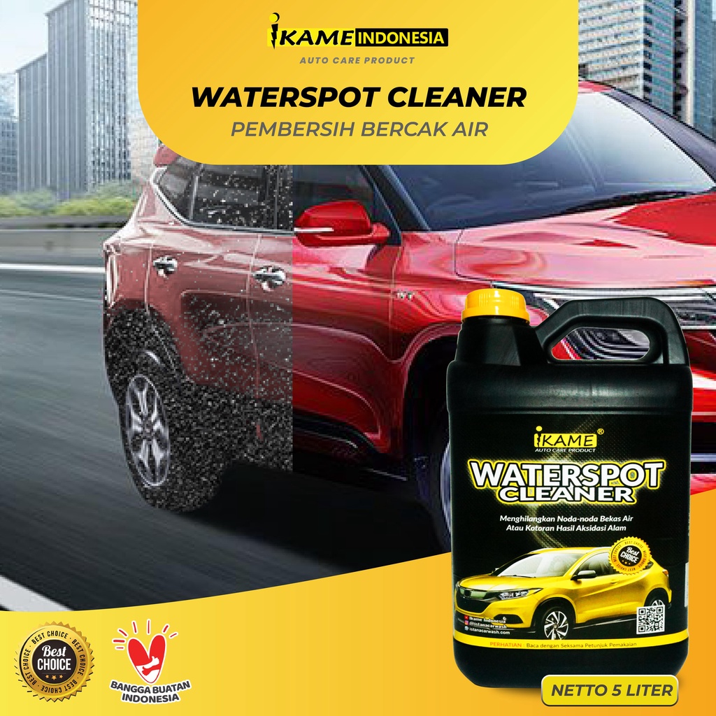 Jual PEMBERSIH JAMUR BODI MOBIL WATERSPOT CLEANER IKAME 5 L Shopee