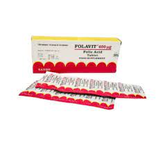 Jual Folavit 400 Mg 1 Strip Isi 10 Tablet Suplemen Kehamilan Asam