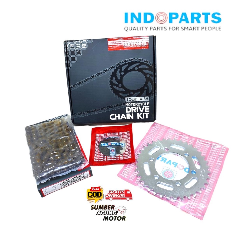 Jual Gearset Gear Set Paket Rantai Roda Kawasaki Athlete Indoparts