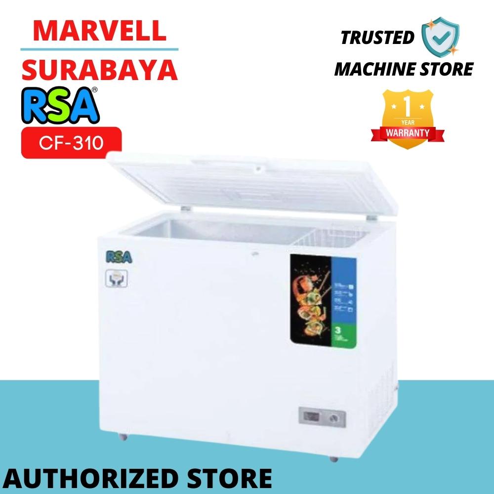 Jual CHEST FREEZER RSA CF 310Q KULKAS BOX 300 LITER ORIGINAL Shopee